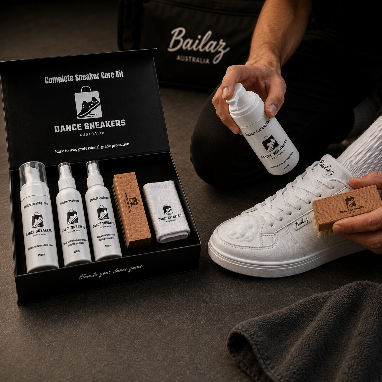 Free gift - Complete 5-in-1 Sneaker Care Kit - Cleaning & Protection System